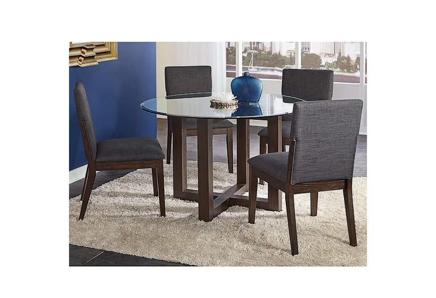 Palm Canyon 5-Piece Table and Chair Set by AAmerica at Esprit Decor Home Furnishings